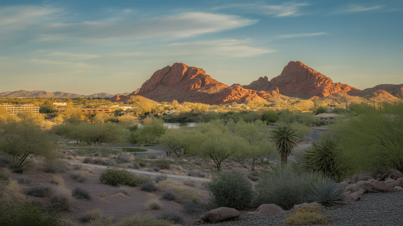 North Tempe landscape