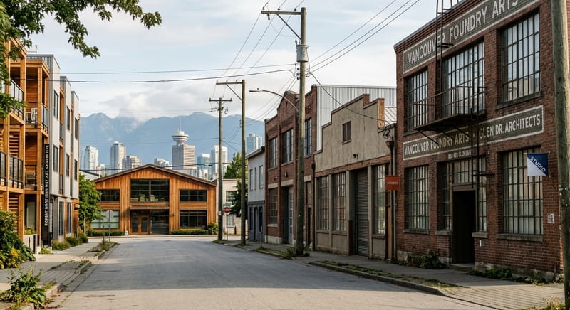 False Creek Flats neighbourhood